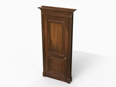 Classic Door 3D model 16