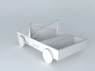 JEEP truck Free 3D model