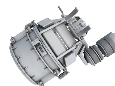 Mk-38 Machine Gun System 3D model