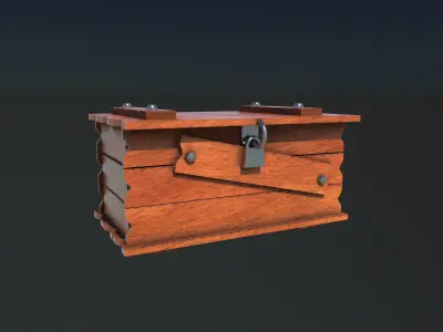 military walkie and create Low-poly 3D model