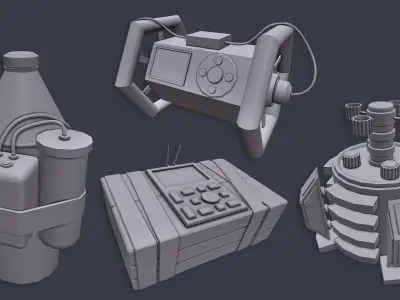 Bomb Base Mesh 3D model