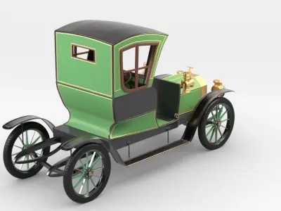 Rochet Schneider 1909 Free 3D model