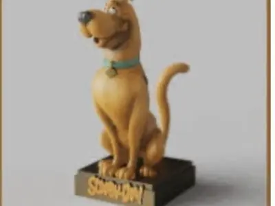 When scooby gets hungry Low-poly 3D model