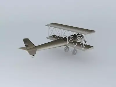 Miniature Aircraft Decoration Free 3D model