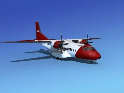 Casa CN-235 Air Sea Rescue 3D model