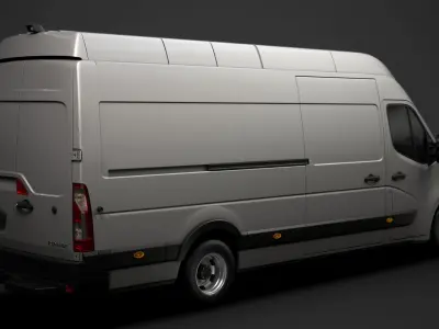 Renault Master L4H3 Van 2020 3D model