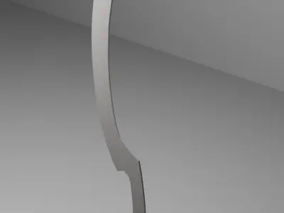 Medieval Dagger Khopesh Free 3D model
