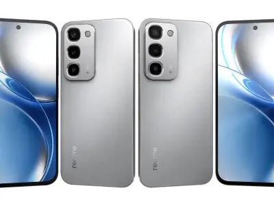 Realme P4R 5G All Colors 3D model