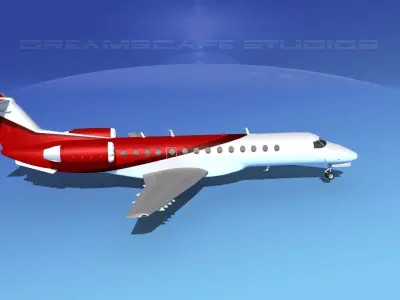 Embraer ERJ-135 Corporate 1 3D model