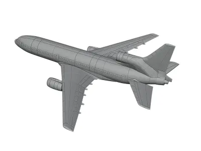 Lockheed L-1011 3D print model