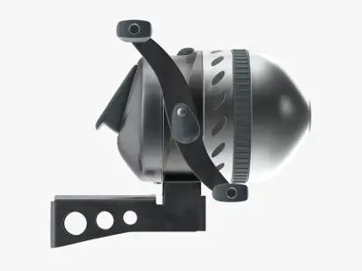 Spinning reel for bowfishing  3D model
