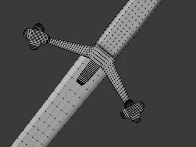 Scottish Claymore 3D model