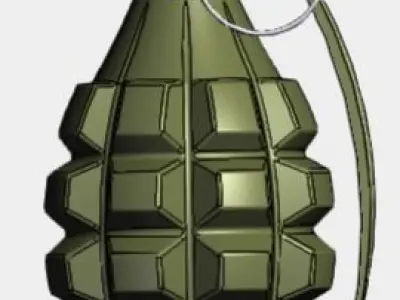 Fragment Grenade 3D model