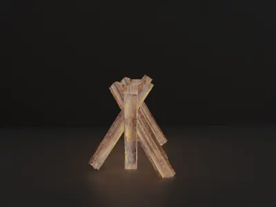 Hedgehog Anti Tank 3D model
