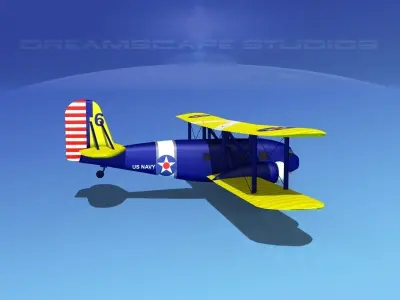 Curtiss Condor US Navy 3D model