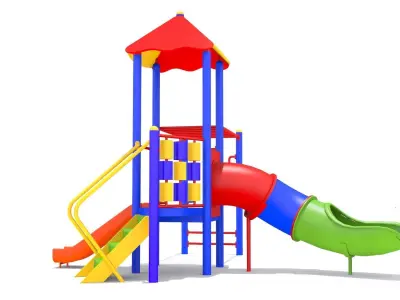 Playground Free low-poly 3D model