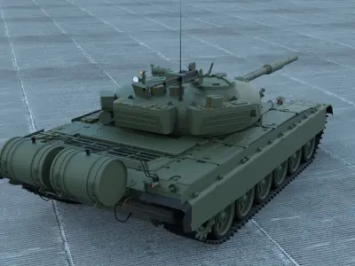 T72 Ural 3D model