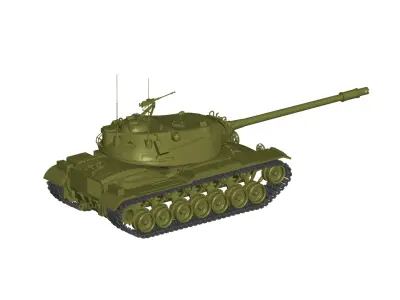 M103 Heavy Tank 3D model