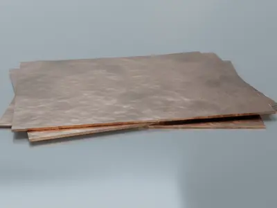 Resources Pack - Sheets Low-poly 3D model