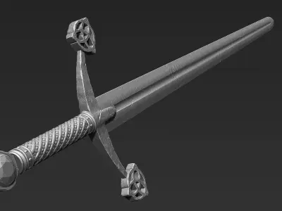 Zbrush Sword 03 3D model