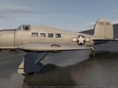 Lockheed Model 9 Orion - UC-85 3D model