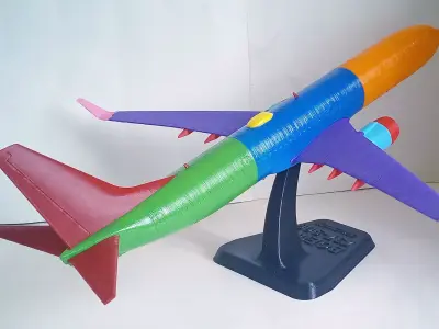 171113 Model kit Boeing 737-900 Sharklet Up 3D print model