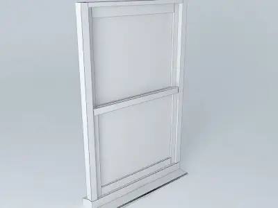 2 part window Free 3D model