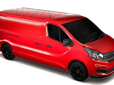Fiat Talento Van L2 2017 3D model