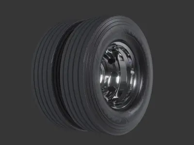Alcoa with GoodYear Fuel Max LHS 3D model