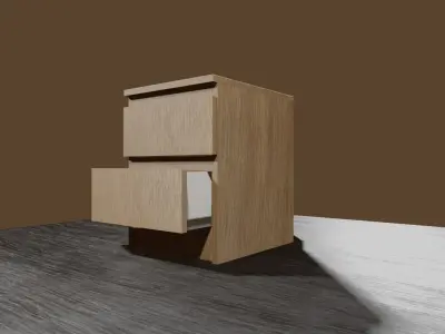 Mesilla MALM IKEA Virtualizer Free 3D model