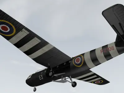 Airspeed AS51 Horsa Mk-1 3D model