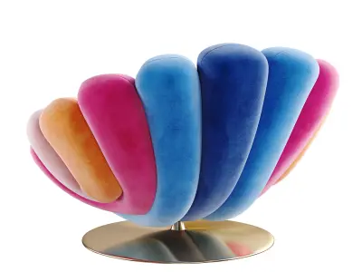 ANEMONE armchair 3D model