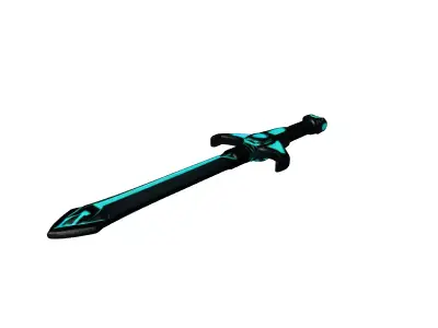 Futuristic SciFi Energy Sword 3D model