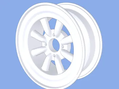 Wheel Rim Free 3D model