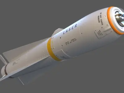 The AGM-65E Maverick 3D model