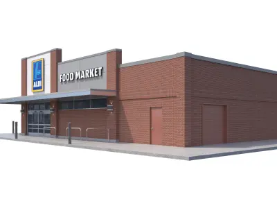 Retail-199 Aldi-004 3D model