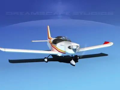 Zlin Z 242 V05 3D model