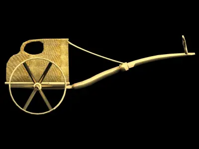 King Tut Chariot  3D model