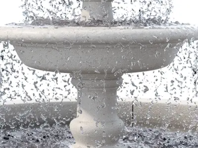 Campania - Beaufort Fountain 3D model