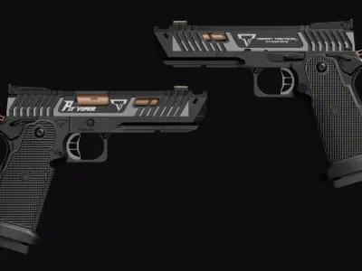 JW4 TTI Pit Viper Low-poly 3D model