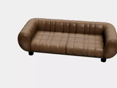 Modern Modular Fabric Sofa Free 3D model