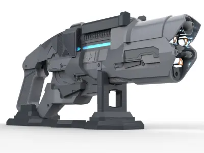 Cold Cannon - Legends Of Tomorrow - STL CAD - Commercial Use 3D print model