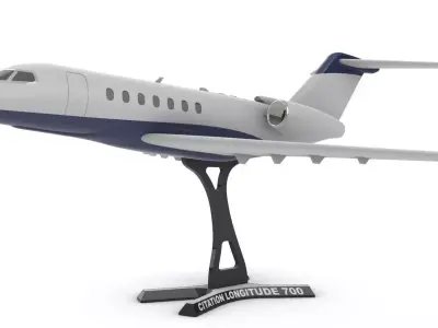 Cessna Citation Longitude 700 3D print model