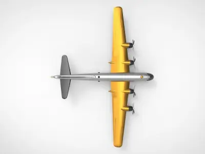 B-29 Superfortress  3D model