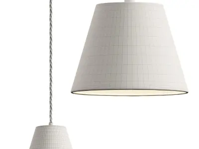 18cm Jet Stripes Pendant 3D model