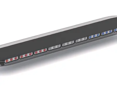 Police Lights 3D model