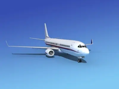 Boeing 737-800 Corporate 8 3D model
