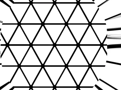 Space port Ocean Hidden base Kit bash 3D model