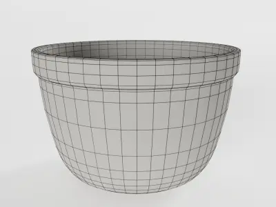 Late Victorian Pudding Basin 3D model