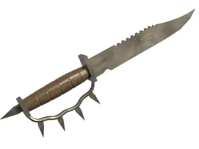 steel sword 3D model